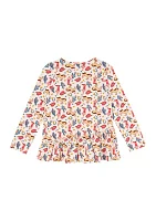 Girls 7-16 Printed Top