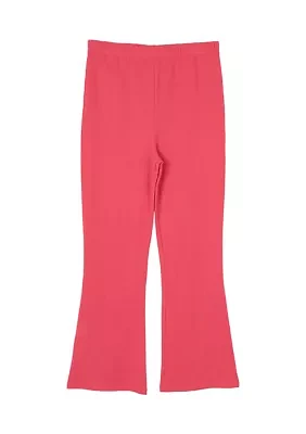 Girls 7-16 Solid Flare Leggings