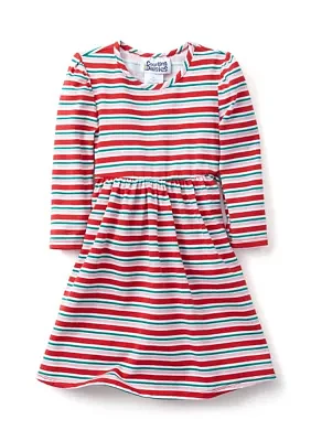 Girls 4-6x Striped Dress