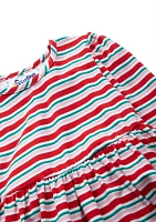 Girls 4-6x Striped Dress