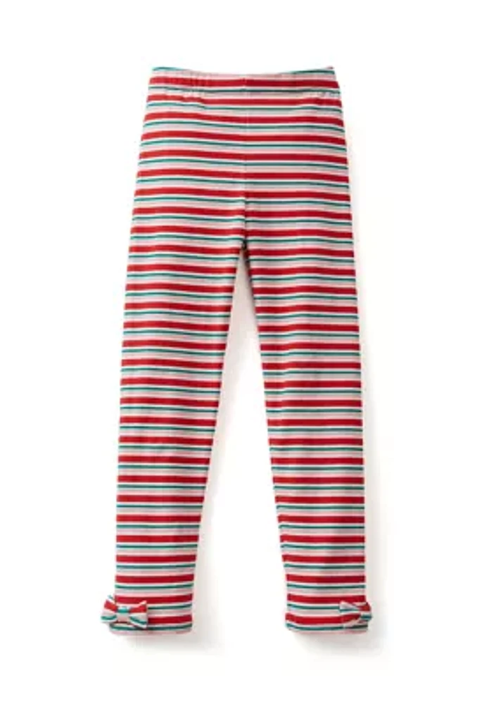 Girls 4-6x Striped Leggings