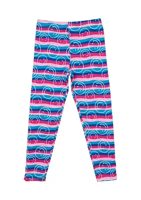 Girls 4-6x Smile Printed Leggings