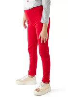 Girls 7-16 Solid Leggings