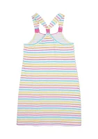 Girls 7-16 Striped Knit Dress