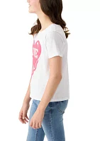 Women's Love Heart Graphic T-Shirt