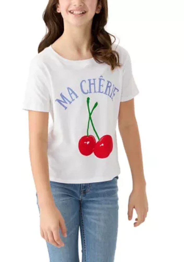 Girls 7-16  Ma Chérie Graphic T-Shirt