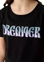 Girls 10-18 Ombré Dreamer Graphic T-Shirt