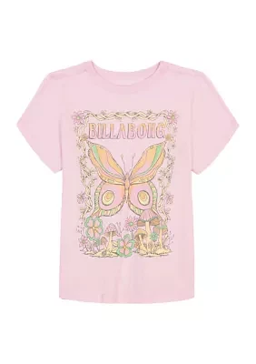 Girls 7-16 Butterfly Kiss Graphic T-Shirt