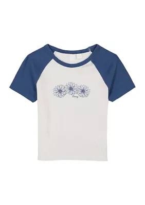 Girls 7-16 Raglan Graphic Baby T-Shirt