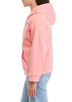 Girls 7-16 Wildflower Front Zip Hoodie