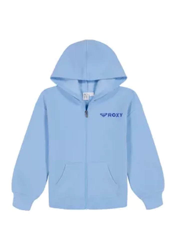 Girls 7-16 Palm Breeze Full Zip Hoodie