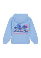 Girls 7-16 Palm Breeze Full Zip Hoodie