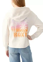 Girls 7-16 Tropical Zip Up Hoodie