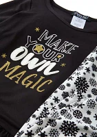 Girls 4-6x Your Own Magic Graphic Top and Printed Leggings