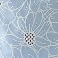 Girls 7-16 Blue Eyelet Dress