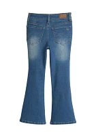 Girls 4-6x Flare Stretch Denim Jeans