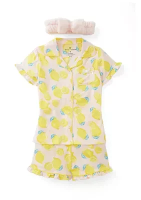 Girls 4-6x Printed Pajama Set