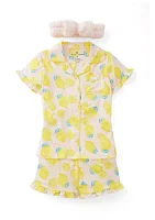 Girls 4-6x Printed Pajama Set