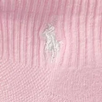 Girls Sport Quarter Socks, 6 Pack