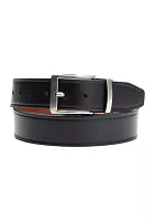 Boys 4-7 30 Millimeter Reversible Belt with Center Stitch