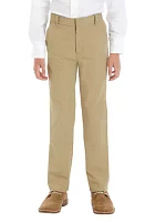 Boys 8-20 Flat Front Performance Pants