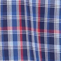 Boys 8-20 Long Sleeve Stretch Sleepy Hollow Plaid Shirt