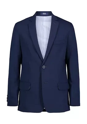 Boys 8-20 Bi Stretch Twill Suit Jacket