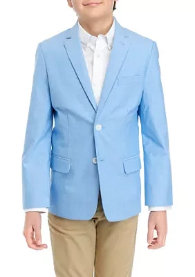 Boys 8-20 Stretch Oxford Jacket