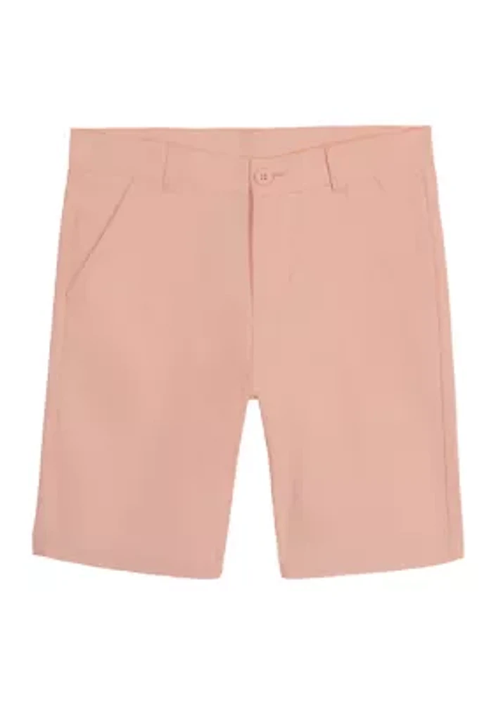 Boys 8-20 Stretch Twill Shorts