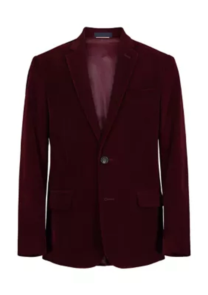 Boys 8-20 Velvet Sportcoat