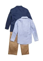 Navy Suit Jacket Set Boys 4-7