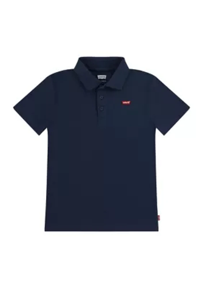 Boys 4-7 Batwing Polo Shirt