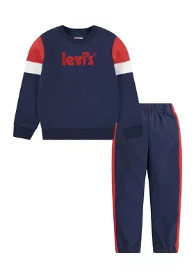 Boys 4-7 Graphic Sweatshirt and Joggers Set