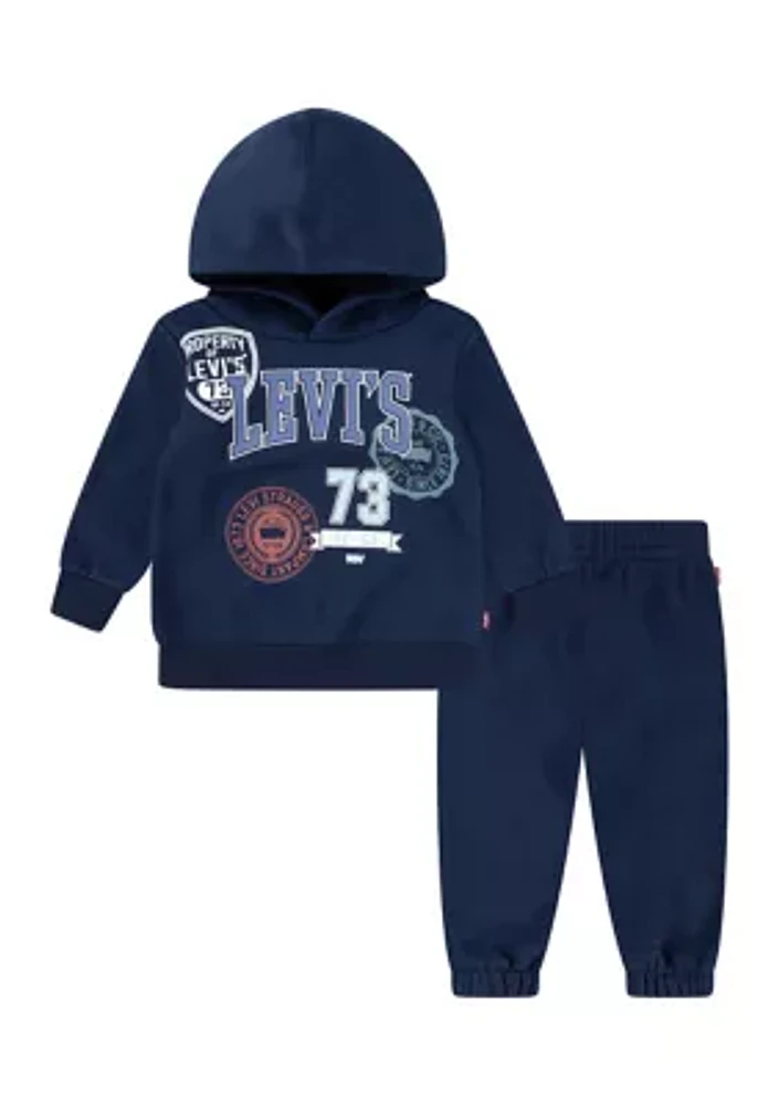 Boys 4-7 Graphic Hoodie and Joggers Set