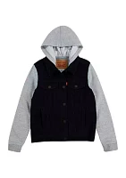 Boys 8-20 Trucker Hoodie