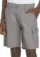 Boys 8-20 Relaxed Fit Cargo Shorts