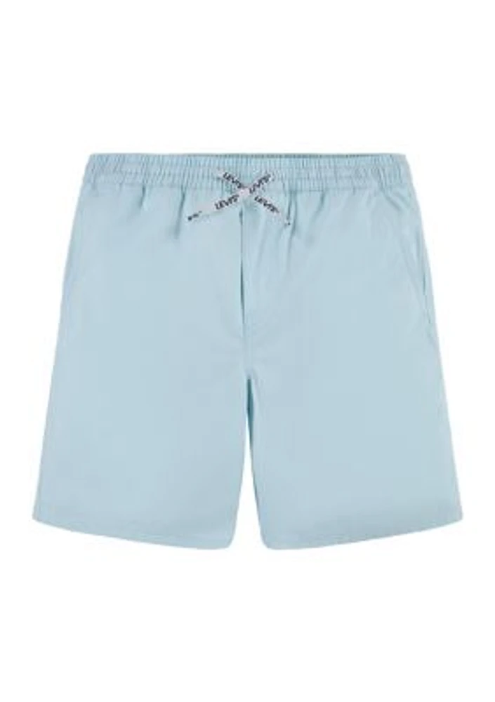 Boys 8-20 Solid Woven Shorts