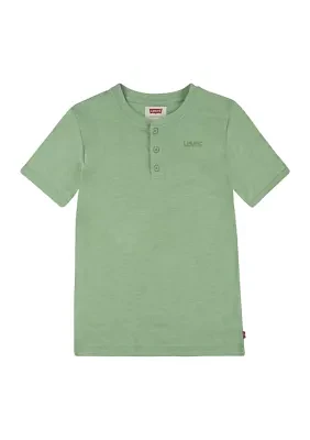 Boys 8-20 Slub Henley T-Shirt