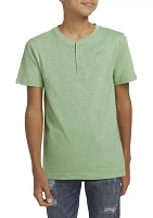 Boys 8-20 Slub Henley T-Shirt