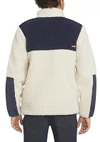 Boys 8-20 Color Blocked Sherpa Jacket