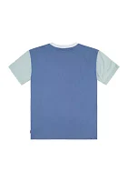 Boys 8-20 Color Blocked Pieced T-Shirt