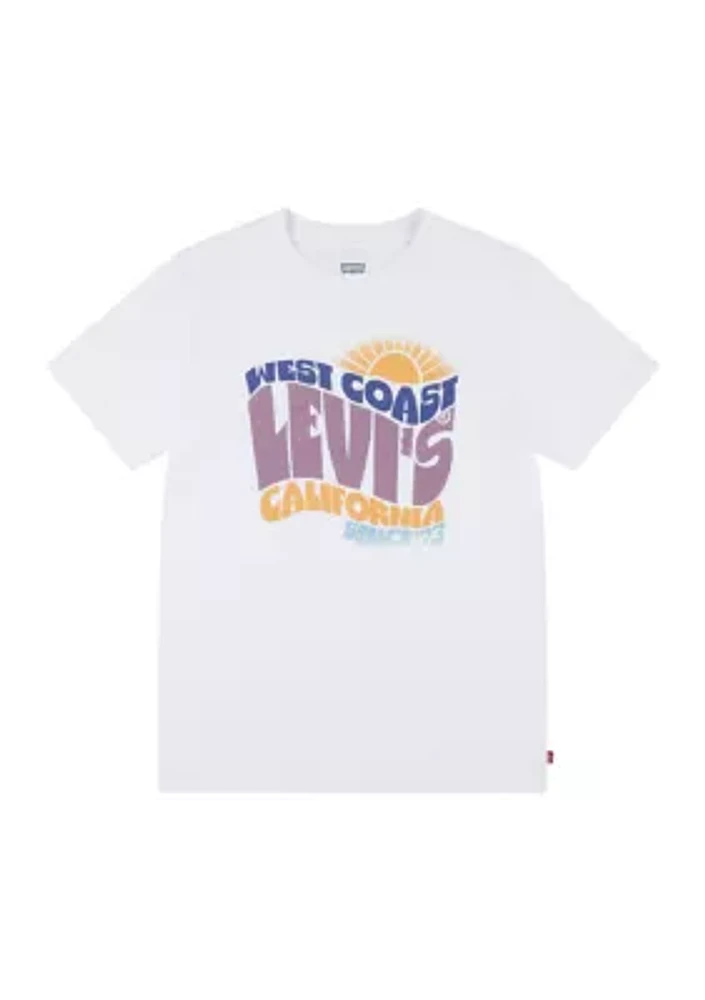 Boys 8-20 Wavy Logo Graphic T-Shirt