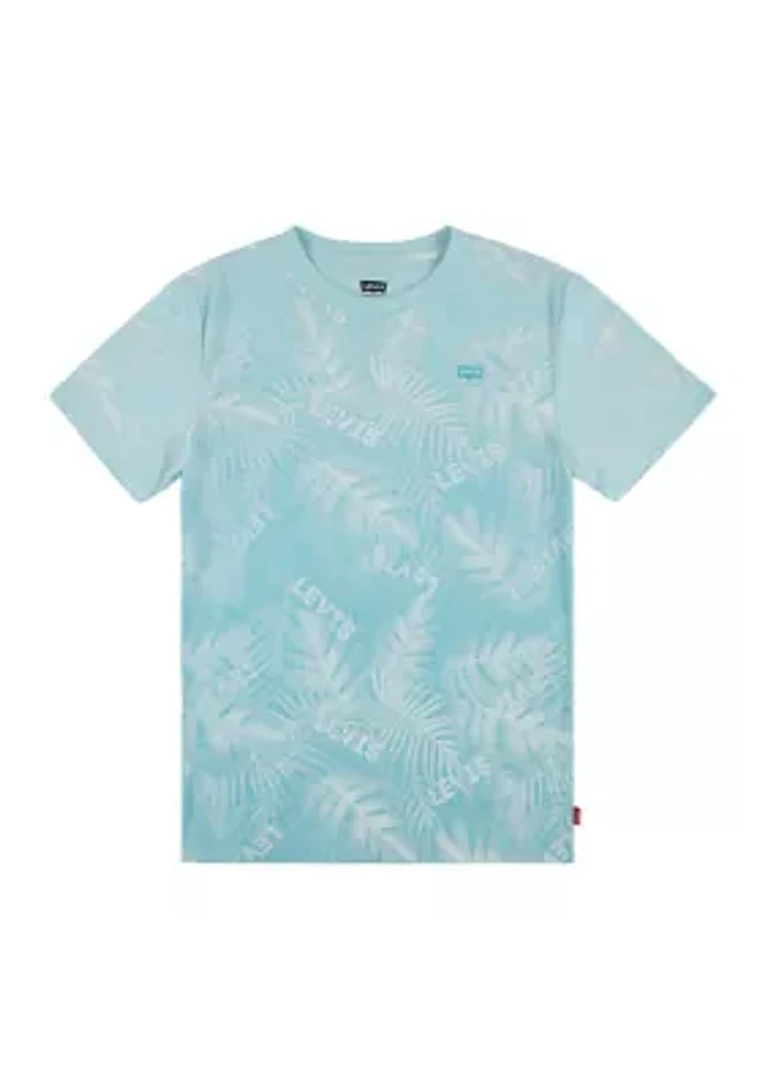 Boys 8-20 Barely There Palm Printed T-Shirt