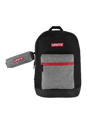 Kids Box Logo Backpack and Pencil Pouch