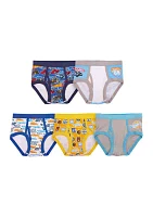 Boys 4-7 Cotton Underwear - 5 Pack