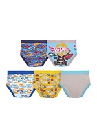 Boys 4-7 Cotton Underwear - 5 Pack