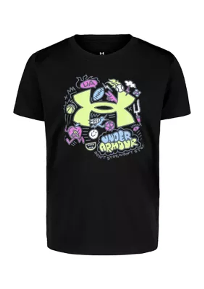 Boys 4-7 School Daze Logo Graphic T-Shirt