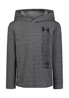 Boys 4-7 Wordmark Twist Mesh Graphic Hoodie