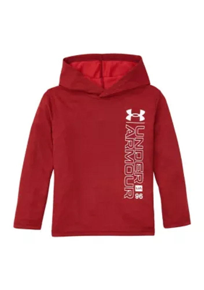 Boys 4-7 Wordmark Twist Mesh Hoodie