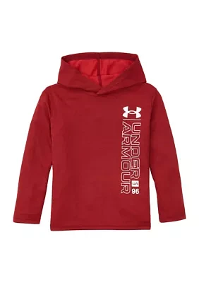 Boys 4-7 Wordmark Twist Mesh Hoodie